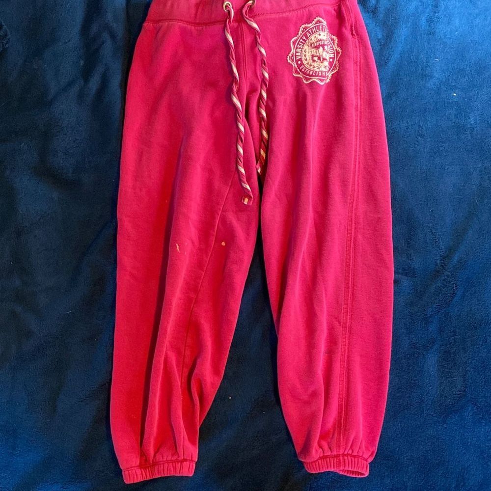 Aeropostale pink sweatpants used, small
